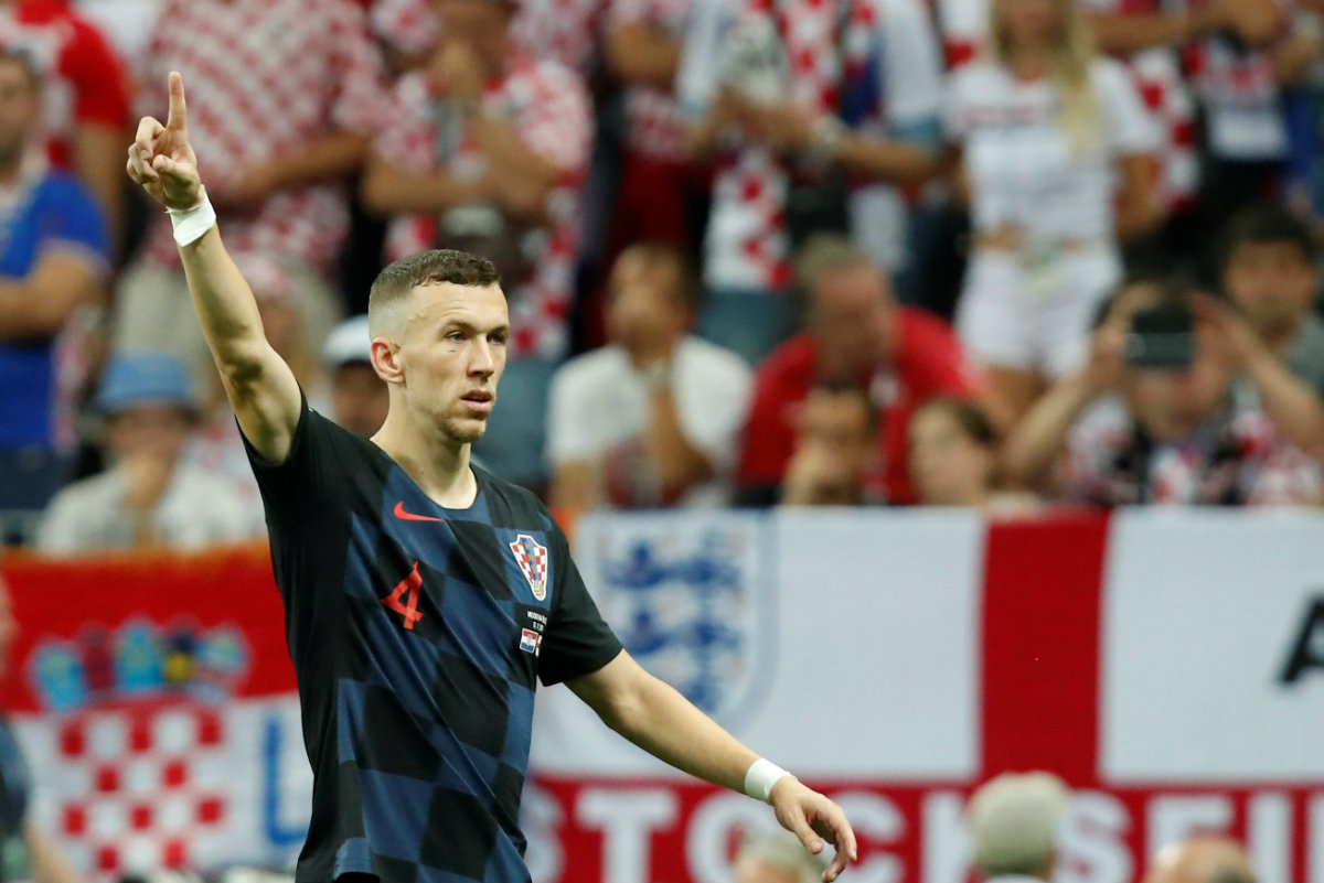 Ivan Perisic, jugador de Croacia (Reuters)