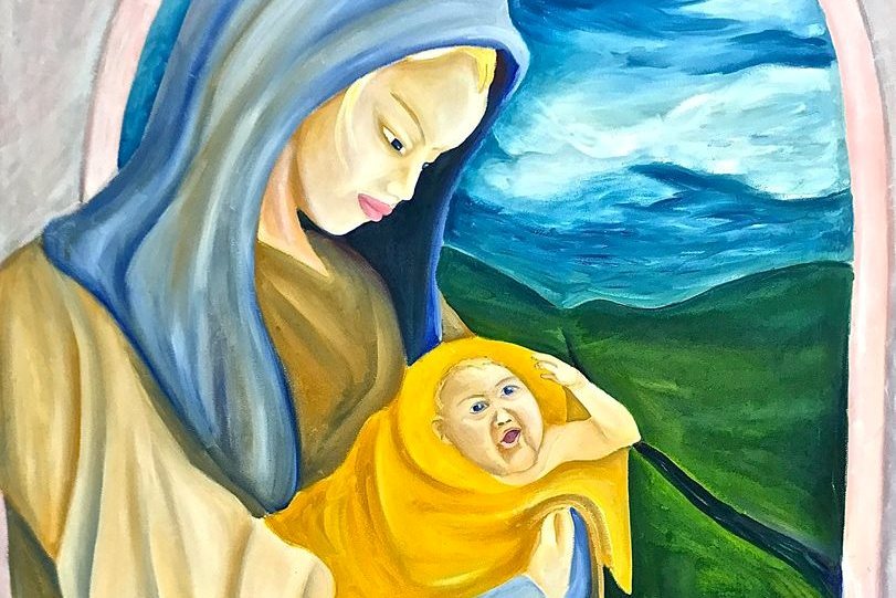 'Maddona con niño'. Anónimo (2017)