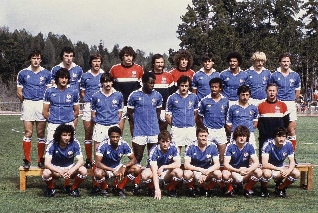 Selección de Francia para la EURO de 1984 (AP)