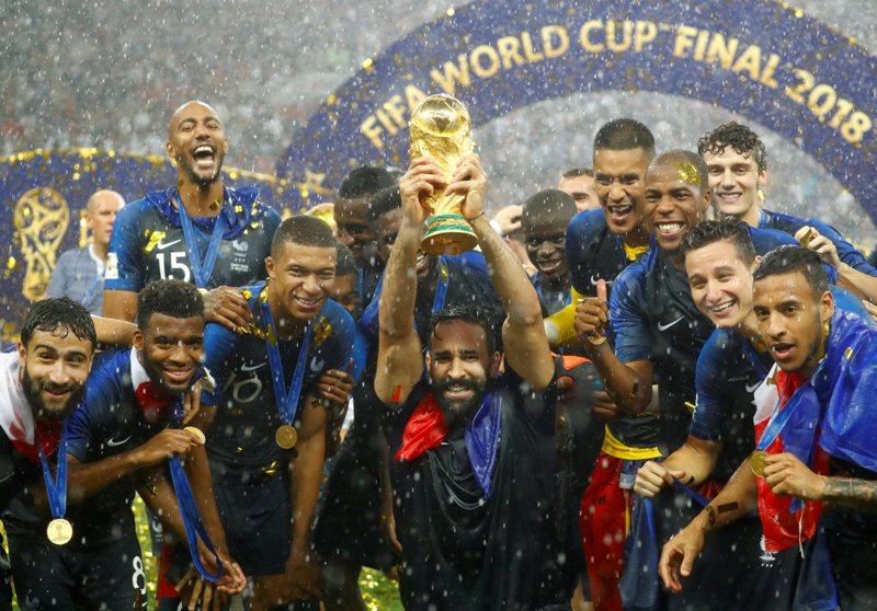 Francia campeona del mundo.