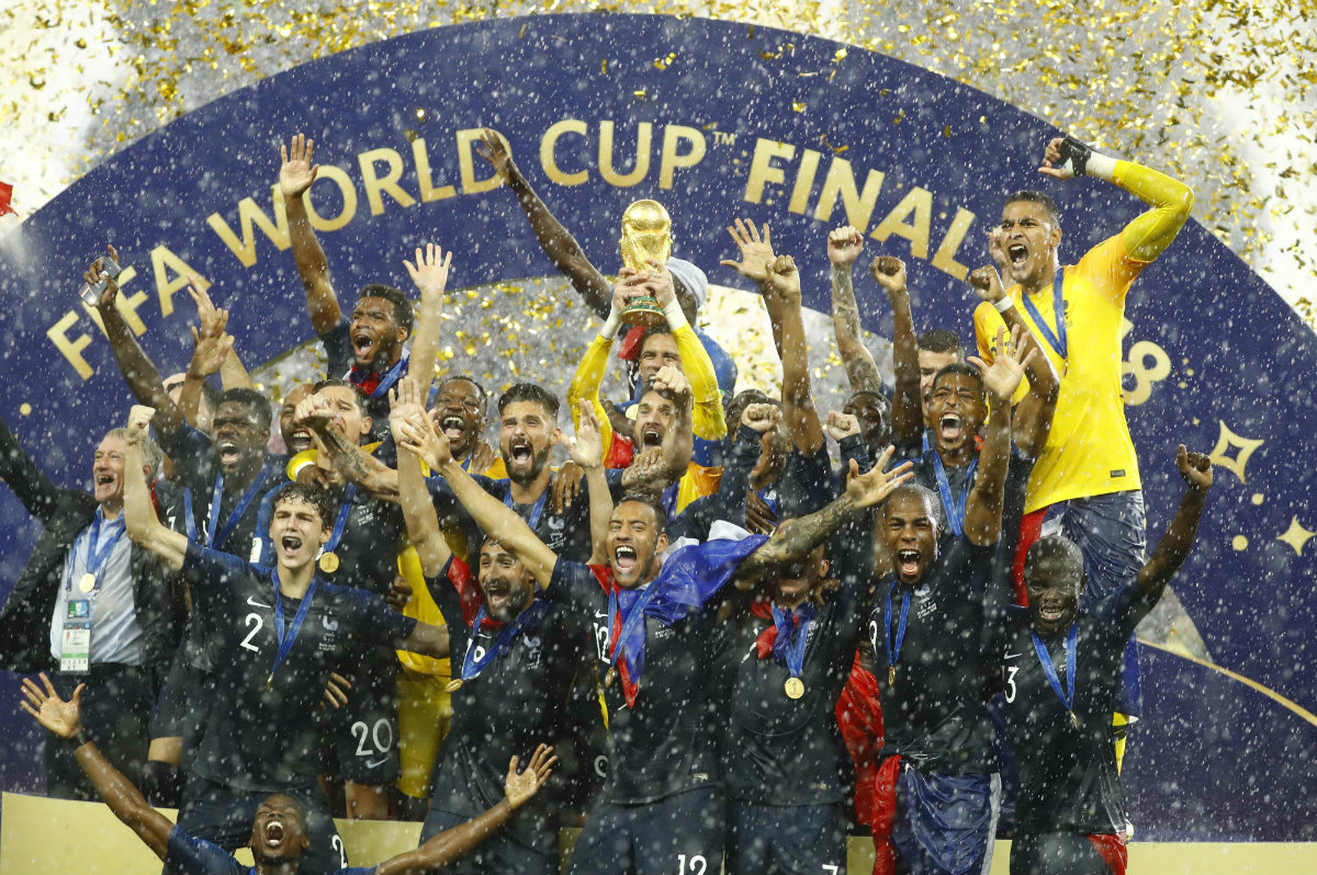 Francia levanta el título del Mundial de Rusia 2018 (Reuters)