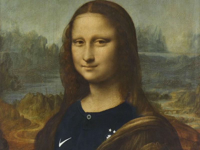 La imagen publicada por la cuenta de Twitter del Museo del Louvre. (Twitter @MuseeLouvre)