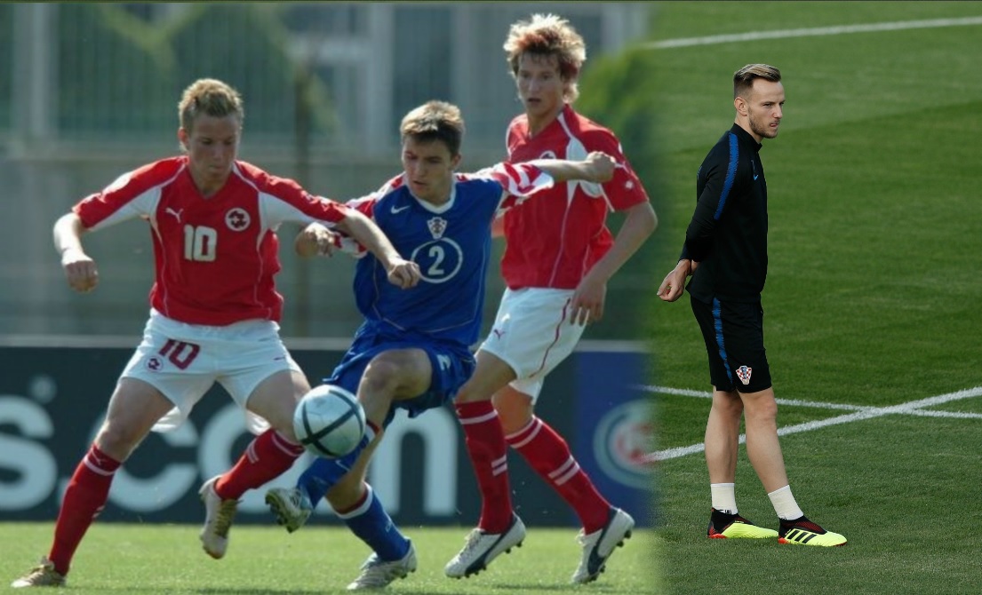 En su juventud, Ivan Rakitic jugó con las inferiores de Suiza (AFP/Especial)