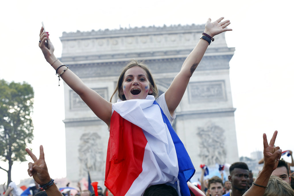 La bella afición de la final del Mundial (AP)