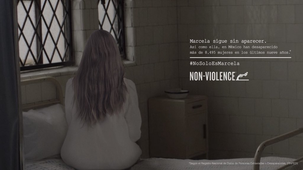 La organización Non Violence inició con este hashtag. Twitter