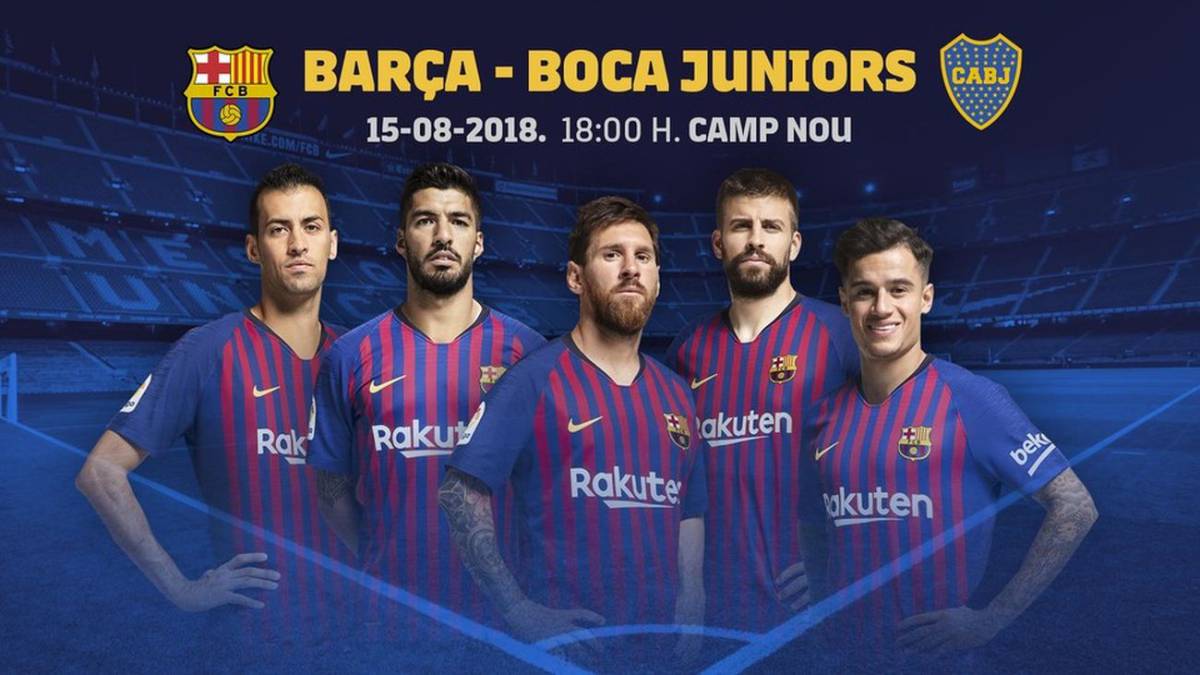 Barcelona jugará el Gamper ante el Boca Juniors (FC Barcelona)