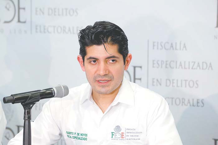 El fiscal especializado ofreció avances sobre lo ocurrido en los comicios.