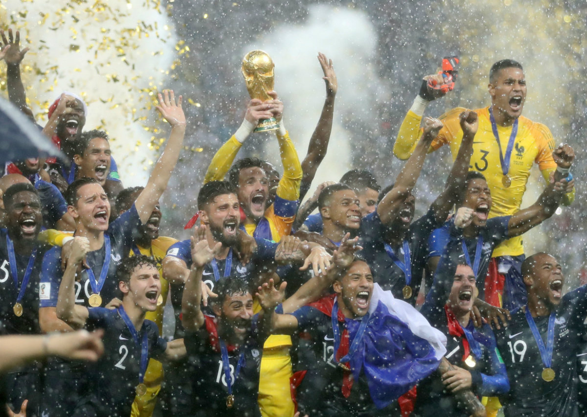 Francia celebra su segundo título en una Copa del Mundo (Reuters)