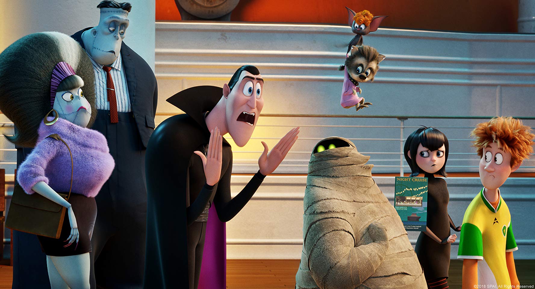 ‘Hotel Transylvania 3’ lideró la taquilla en Estados Unidos y Canadá. (Especial)