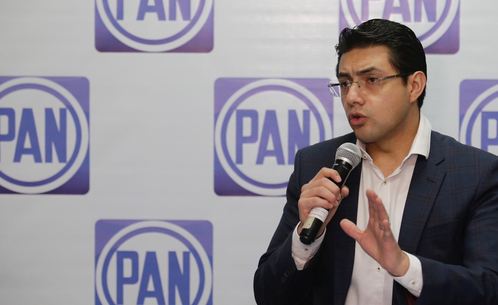 Jesús Giles, dirigente estatal del PAN (Andrés Lobato)