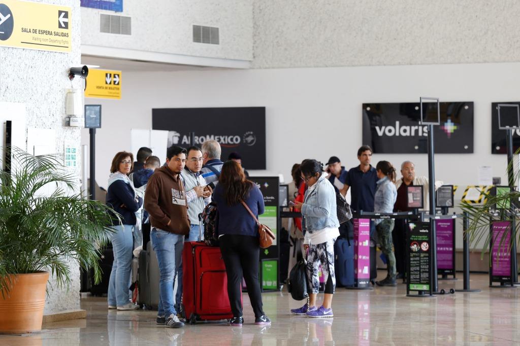 Terminal aerea de Puebla. (Agencia Enfoque)