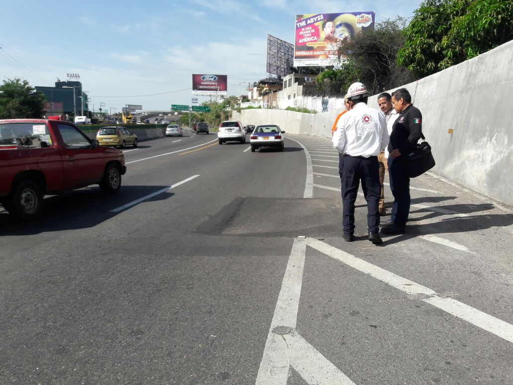 El asentamiento es a la altura del kilómetro 93 de la vía. (David Monroy)