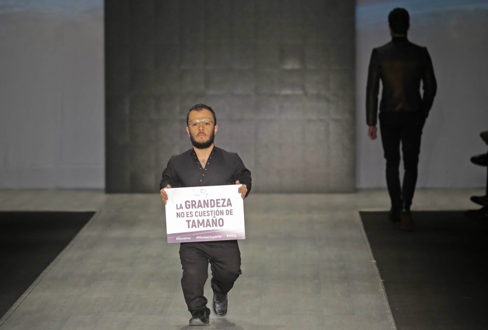 Esta edición de Intermoda arrancó con una pasarela incluyente. (Fernando Carranza)