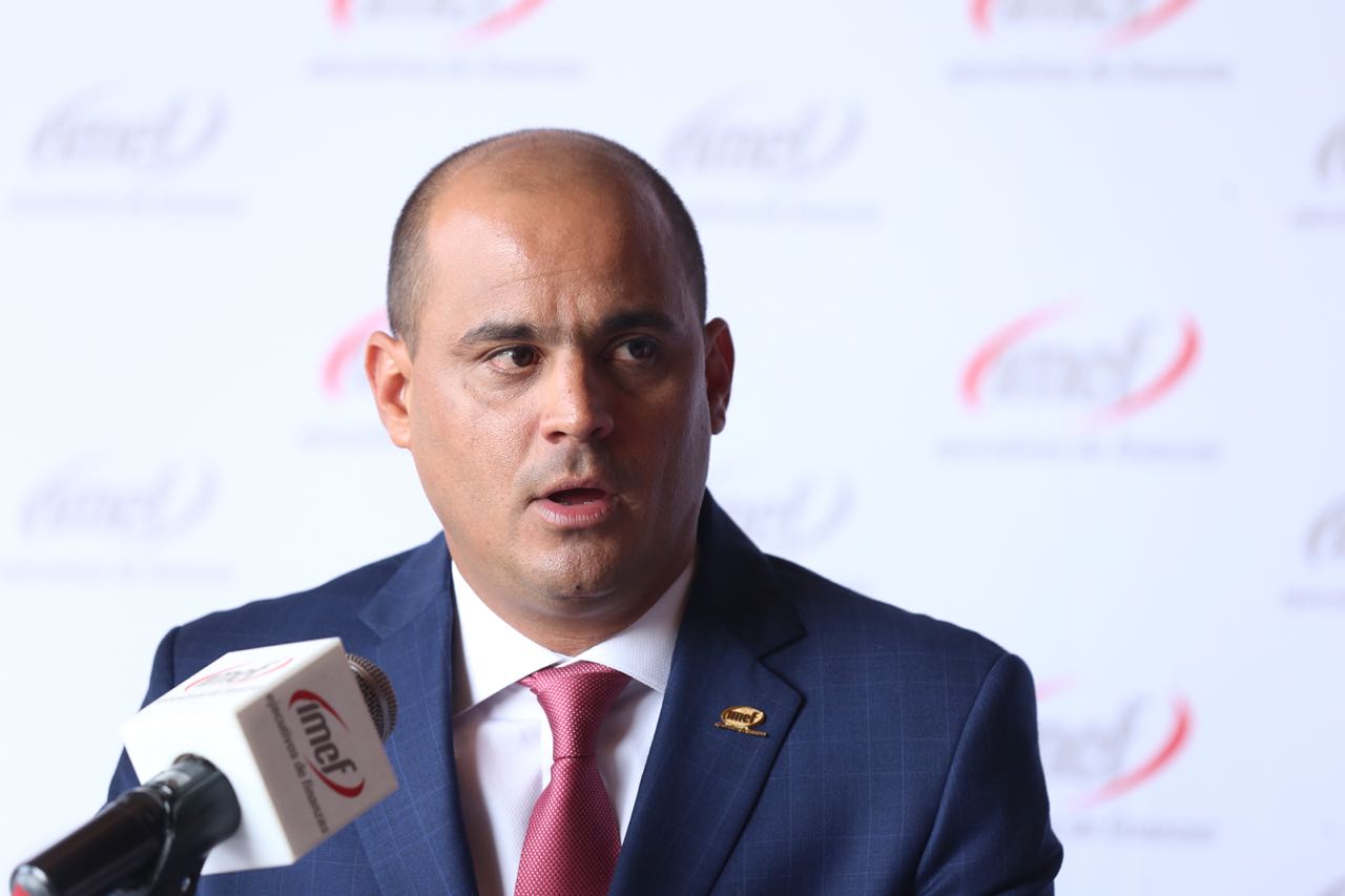 Fernando López Macari, presidente nacional del Instituto Mexicano de Ejecutivos de Finanzas (IMEF). (Foto: Nelly Salas)