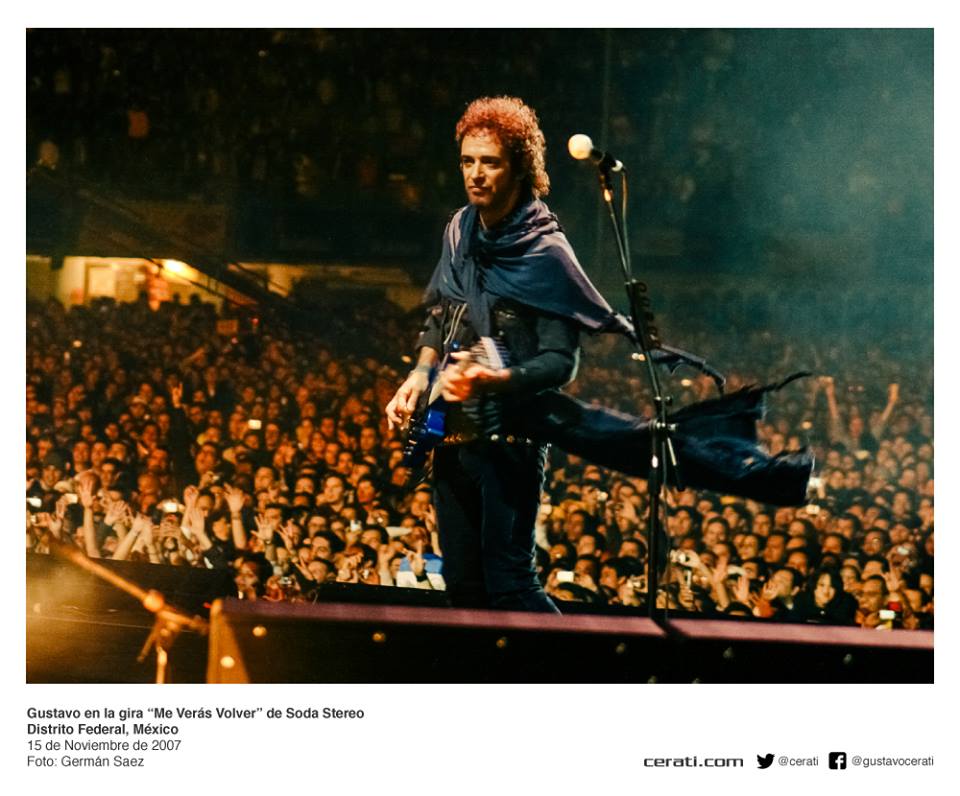 Gustavo Cerati es una de las máximas figuras dentro del rock latinoamericano (Facebook Gustavo Adrián Cerati).