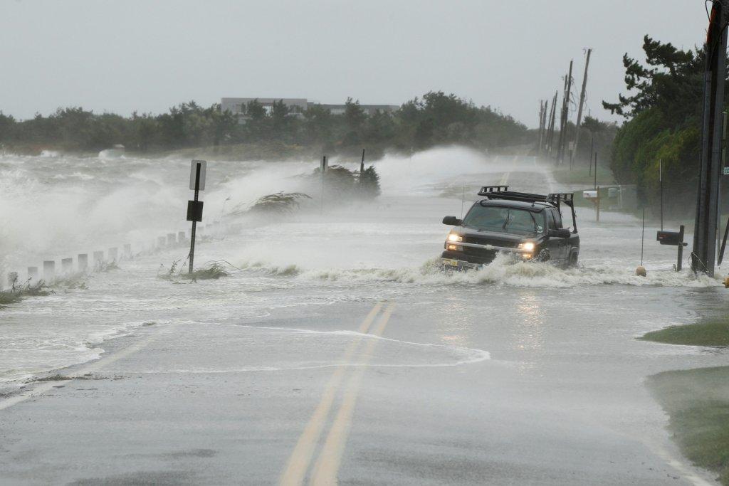Las lluvias torrenciales también afectaron a granjas de la zona. Reuters
