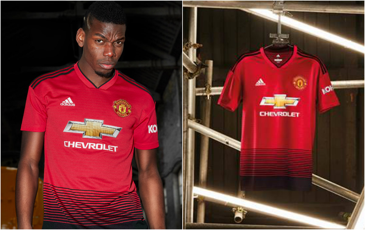Nuevo uniforme de local del Manchester United (Adidas)