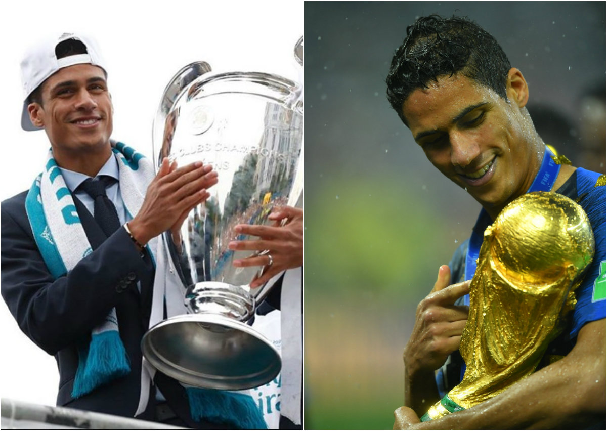 Raphael Varane ganó la Champions y el Mundial (Instagram / Reuters)