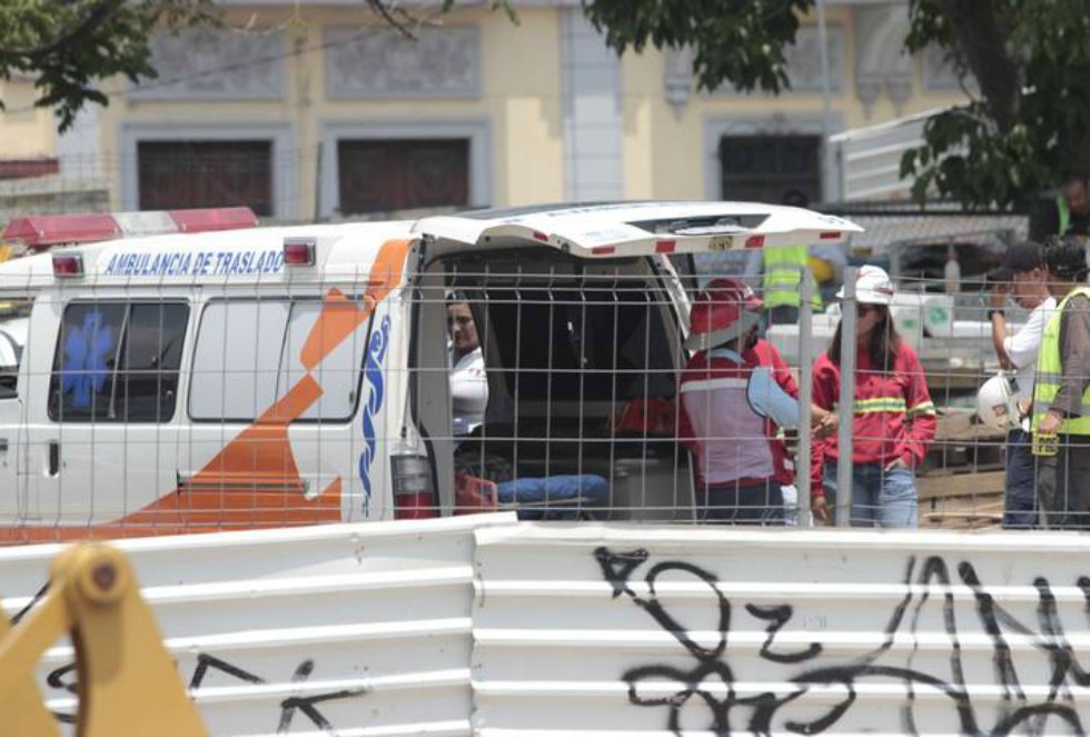 El accidente ocurrió esta mañana en las inmediaciones del Santuario. (Cortesía)