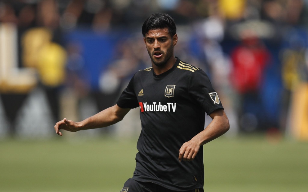 Carlos Vela con Los Ángeles F.C. (AP)
