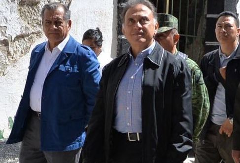 El gobernador de Veracruz, Miguel Ángel Yunes. (Isabel Zamudio)