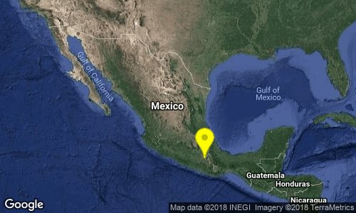 El Sismológico Nacional informó que el sismo fue de magnitud 5.9 con epicentro en Huajuapan de León, Oaxaca.