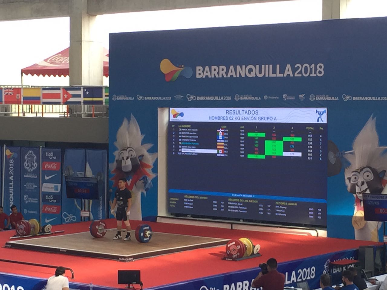 El deportista Antonio Vázquez. (Tomada de Twitter | @COM_Mexico)