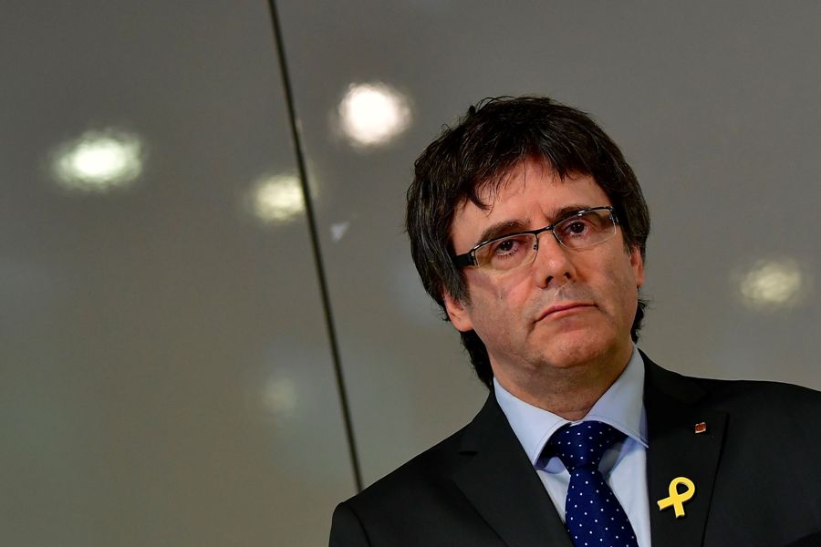 El ex presidente de Cataluña, Carles Puigdemont. (AFP)