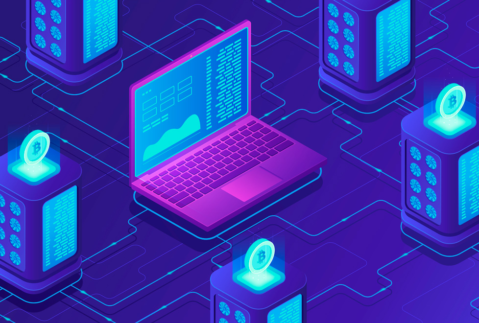 En México, la tecnología del blockchain se utiliza en las criptomonedas, en donde varios bloques envían, reciben, guardan y operan monedas digitales (