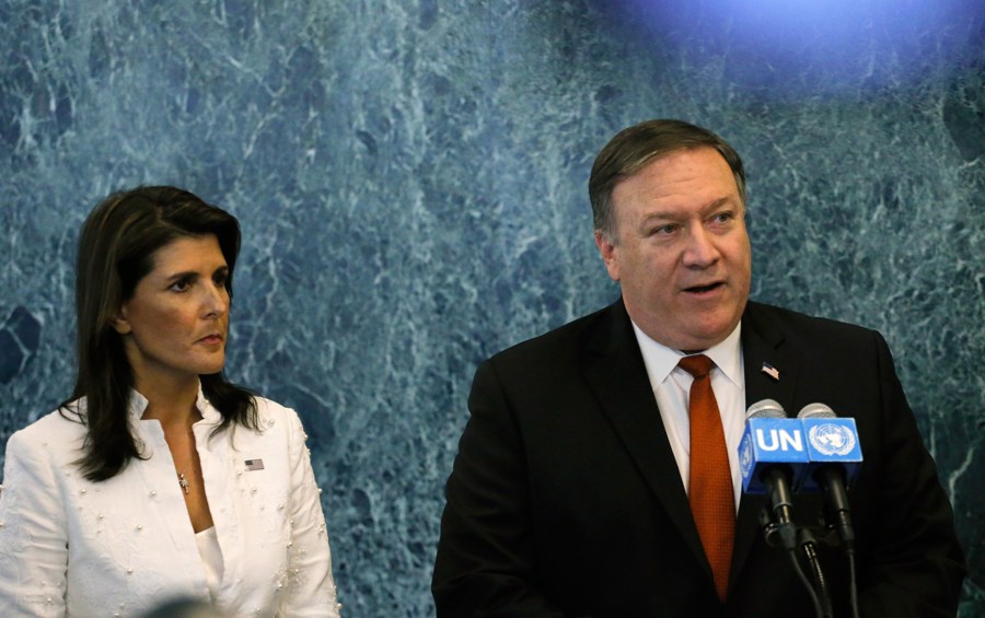 Mike Pompeo pidió a los países miembros de la ONU cumplir con las sanciones a Corea del Norte.