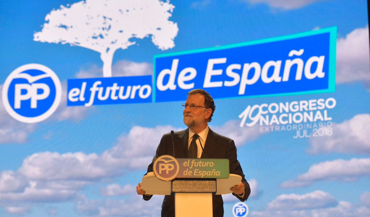 Rajoy dijo que colaborará con el partido como militante. (Twitter: Mariano Rajoy)