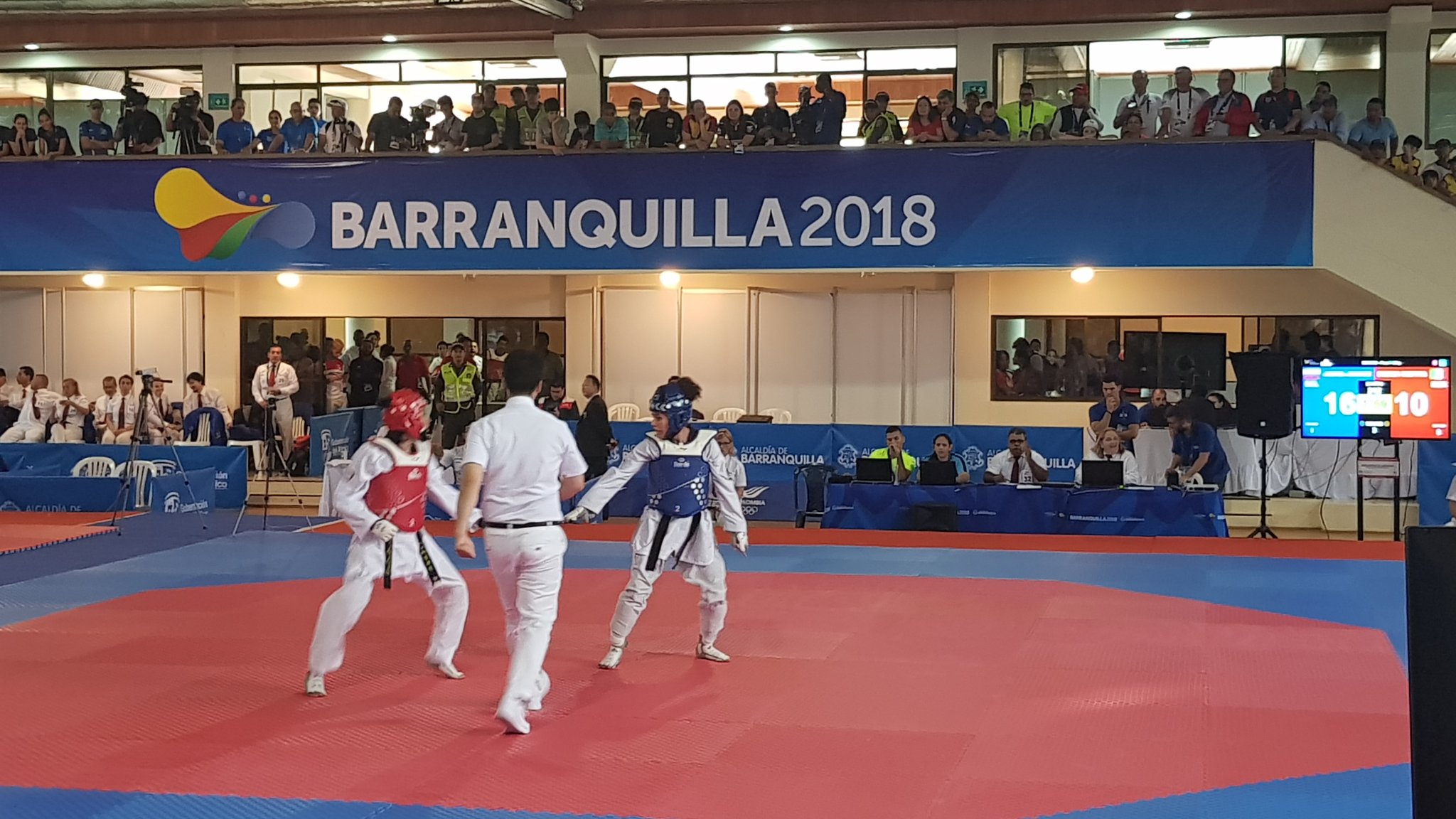 El taekwondo le ha dado varias medallas a México en el segundo día de actividades en Barranquilla. (Tomada de Twitter | @ACC_Castillo)