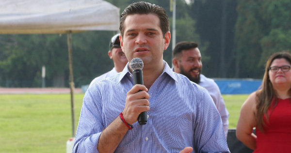 Francisco Cienfuegos, alcalde de Guadalupe. (Foto: Leonel Rocha)