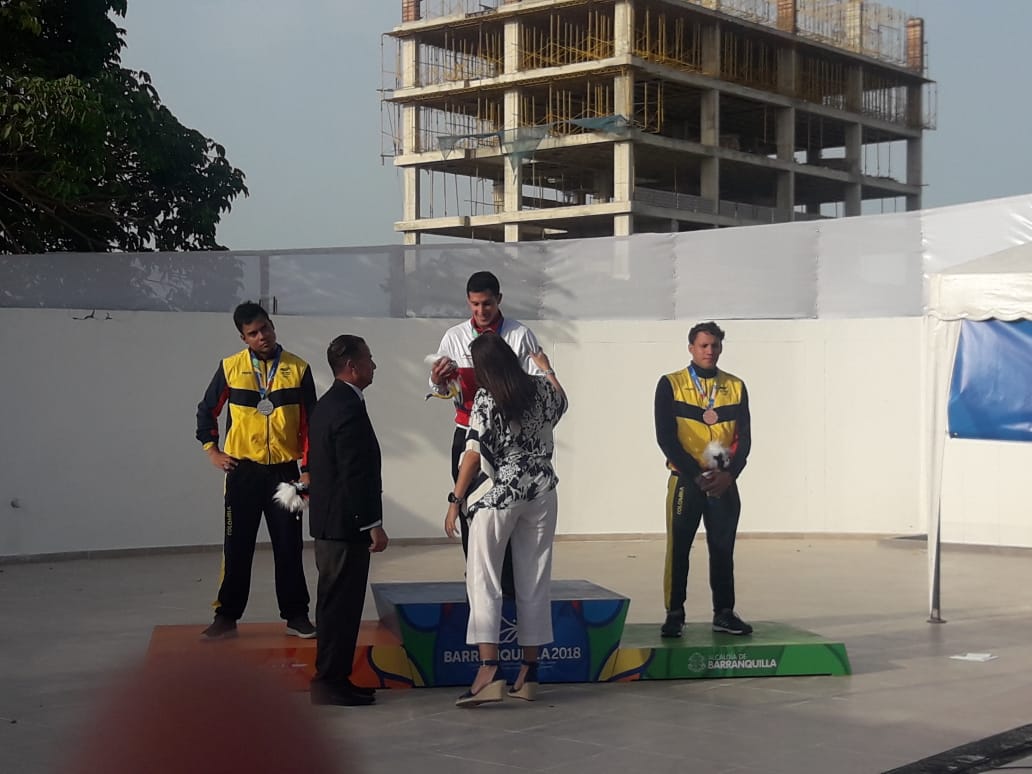 Rommel Pacheco da oro a México en Barranquilla 2018 (@COM_Mex)