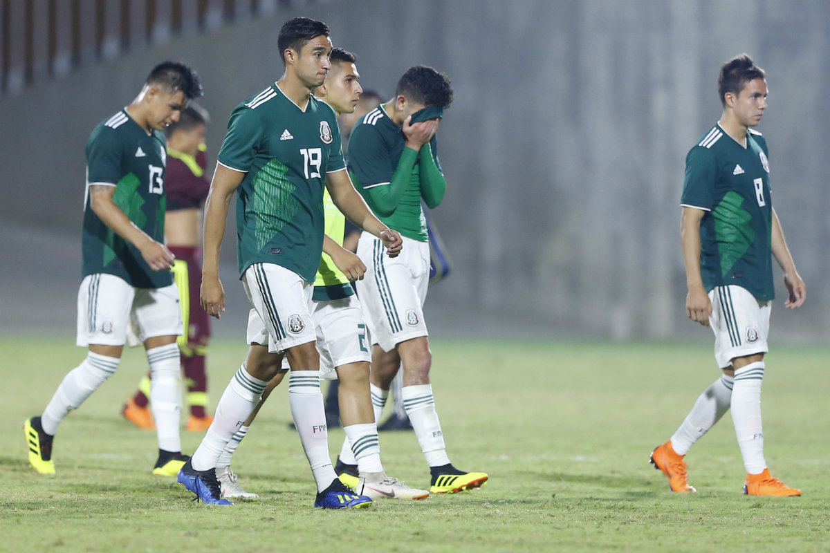 El Tri Sub 21 cayó en su debut de los Juegos Centroamericanos y del Caribe (Imago7)