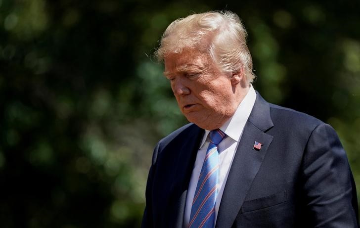 Trump dijo que es "totalmente inédito" que un abogado grabe a su cliente. (Reuters)
