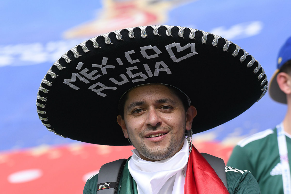 Aficionado mexicano en el Mundial de Rusia 2018 (Imago7)