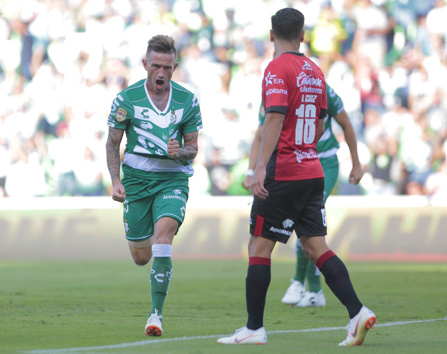 Brian Lozano empató el marcador, dándole energía al equipo lagunero. (Saúl González)