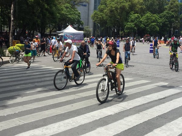 Este domingo se celebró el 11 aniversario del Paseo Dominical Muévete en Bici. (Twitter: @SEDEMA_CDMX)