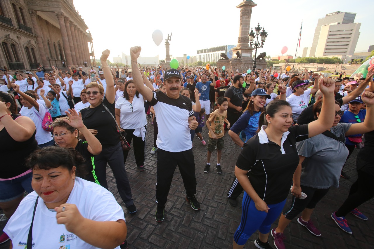 El funcionario estatal recomendó a las familias estar pendientes de niños y adultos mayores. (Foto: Roberto Alanís)