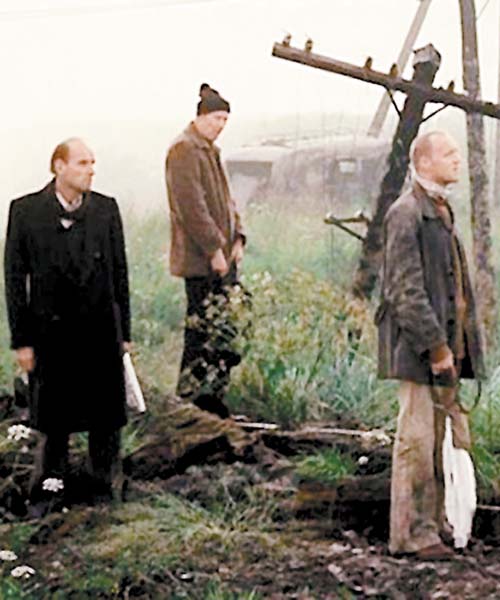 En "Stalker", de Tarkovski, los protagonistas renuncian a solicitar sus ilusiones.