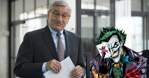 Sería la primera actuación de De Niro en una película basada en cómics (Especial).