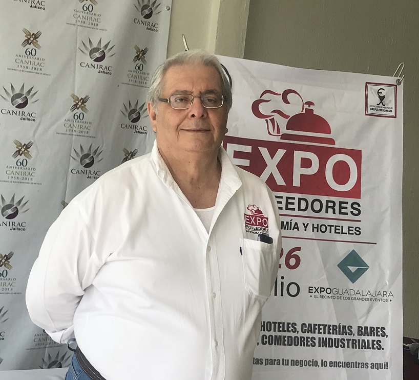 Antonio Eufrasio Lagunes, director de la Expo. (Elsa Martha Gutiérrez)