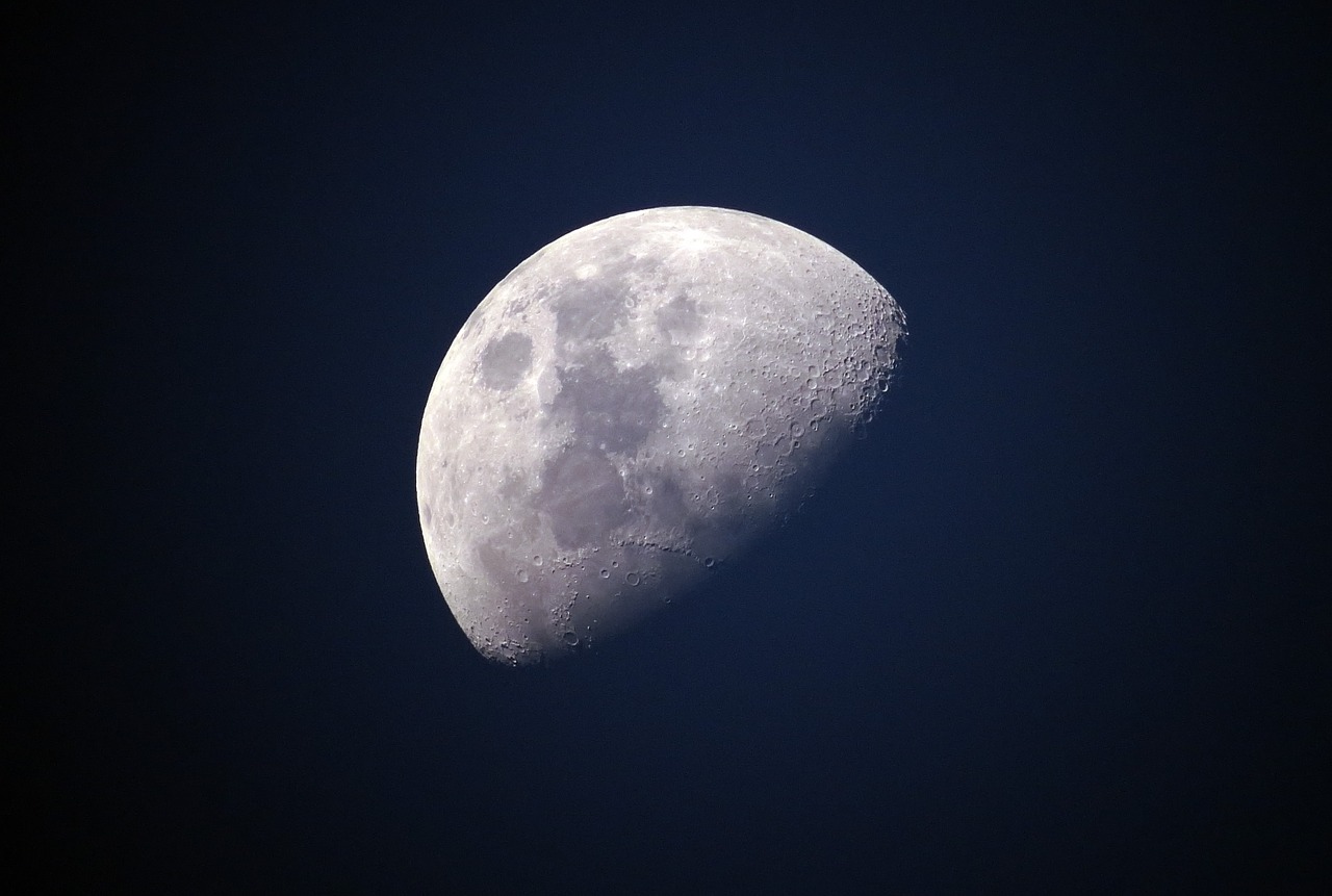La Luna pudo haber albergado formas simples de vida. (Especial)