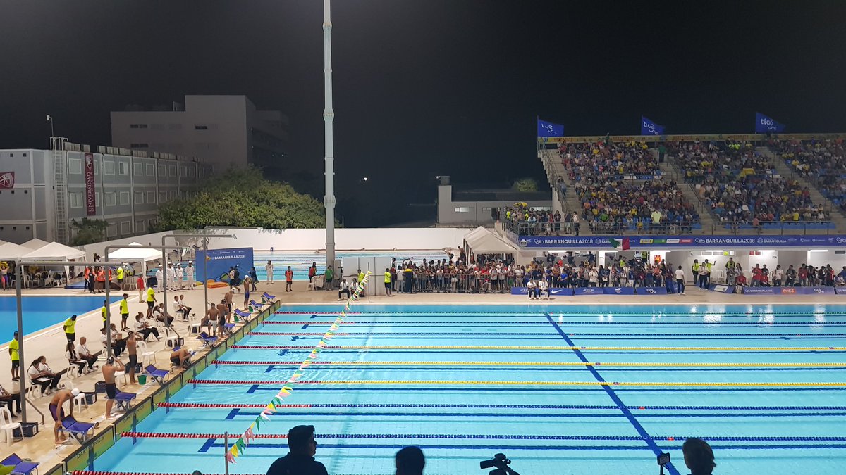 La natación mexicana sigue sumando oros en Barranquilla (Twitter @ACC_Castillo)