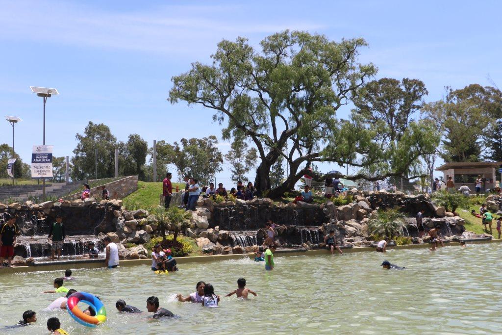 El Parque Amalucan cerará los días lunes para brindar amtenimiento y limpieza a sus diversas áreas (Especial)