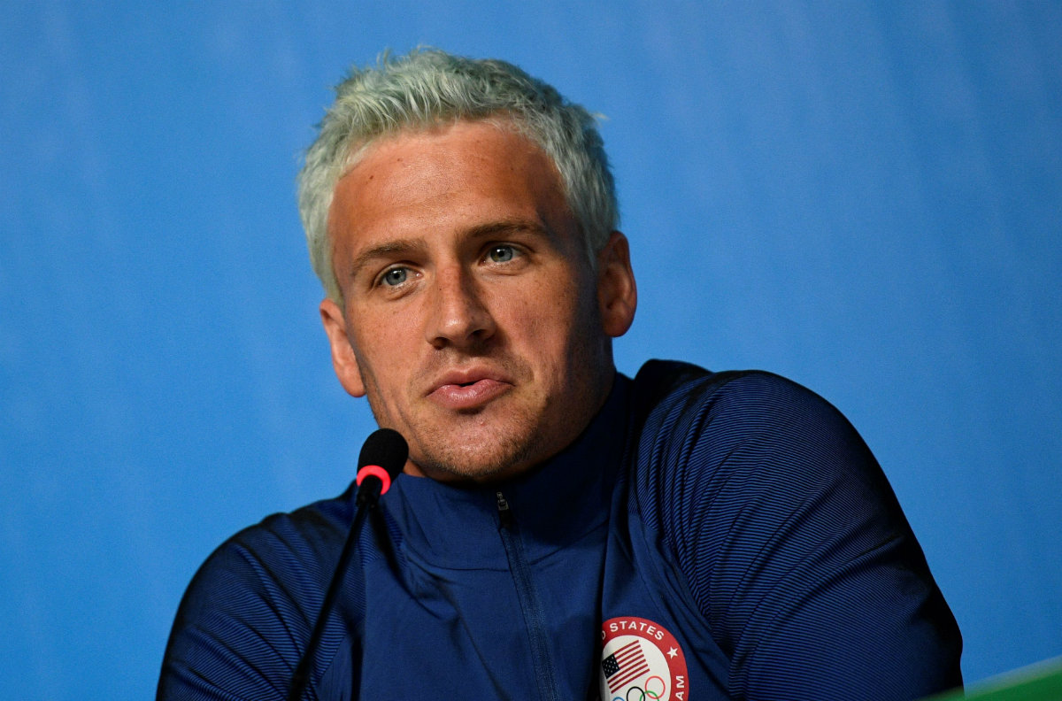 Ryan Lochte, medallista olímpico estadunidense (AFP)