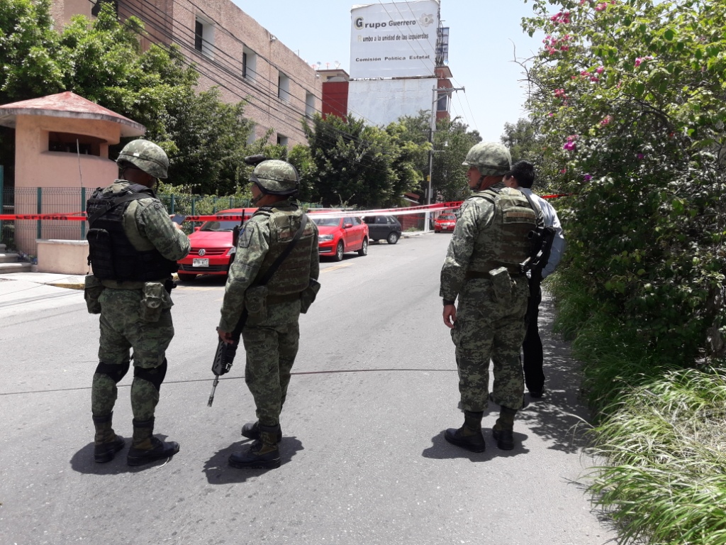 Las autoridades realizaron un operativo en la zona para dar con los responsables. (Rogelio Agustín)