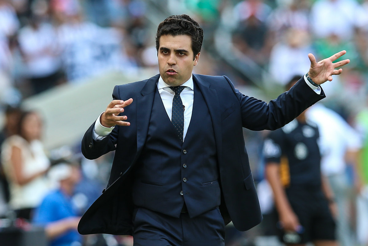 Marcelo Michel Leaño, técnico de Necaxa (Mexsport)