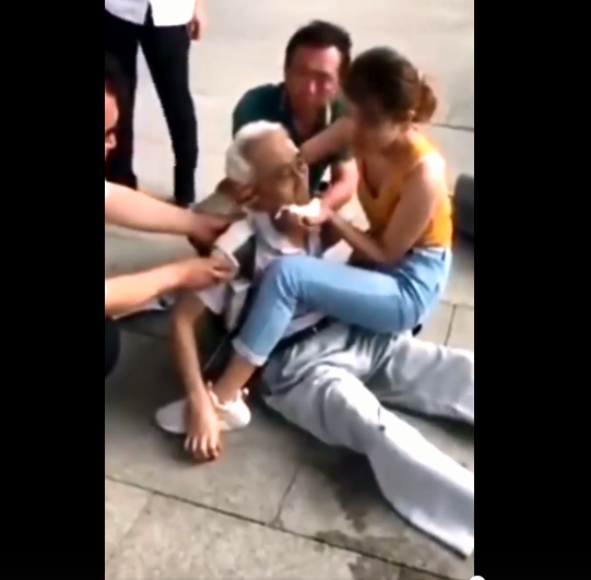 El video se volvió viral en redes sociales. Foto (Facebook)
